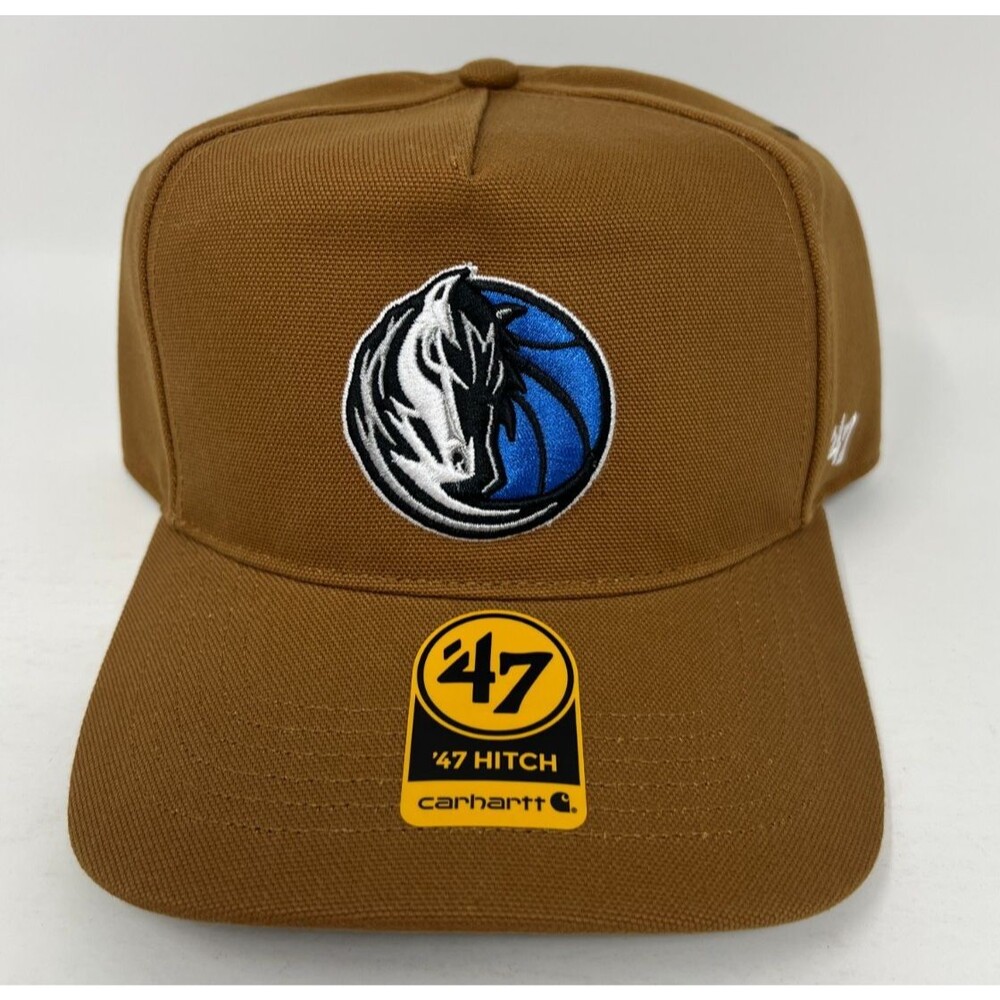 Dallas Mavericks Carhartt x 47 Brown NBA Mens Hitch Snapback Hat Cap